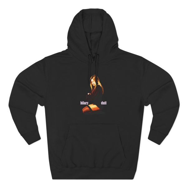 Hilary Duff luck or something Three-Panel Fleece Hoodie