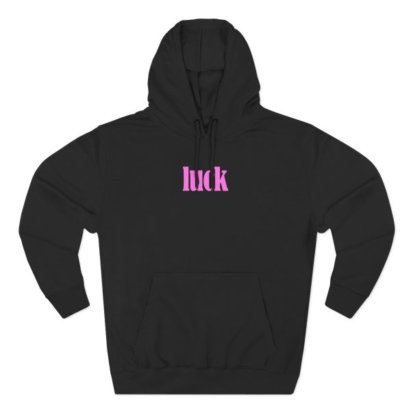 Hilary Duff luck or something Three-Panel Fleece Hoodie